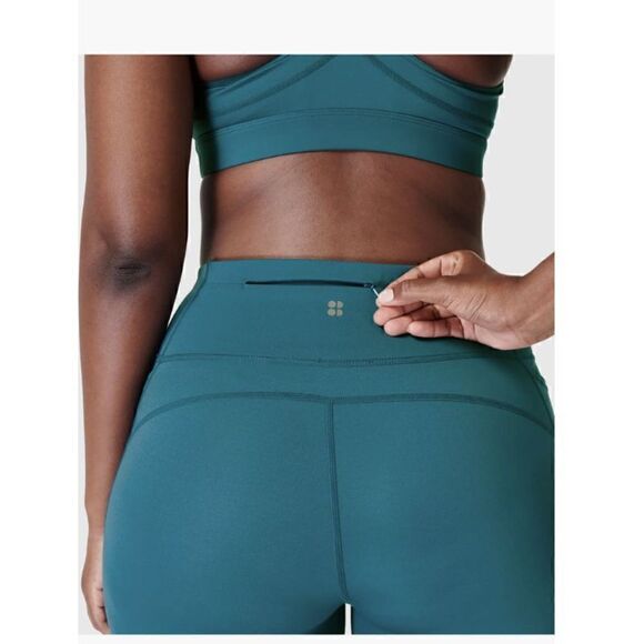 Sweaty Betty Women's Power Workout Flare Leggings size Medium - Picture 3 of 6